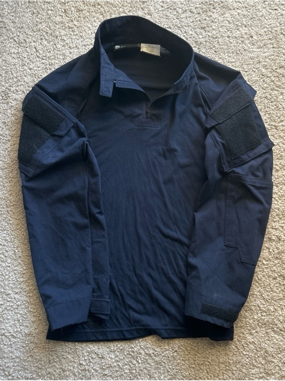 DRIFIRE Combat Top, Tactical Long-Sleeve - Navy